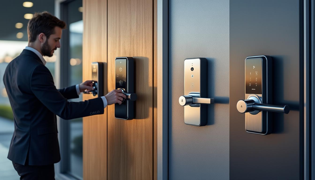 découvrez les meilleures marques de serrures électriques à badge, alliant sécurité, innovation et facilité d'utilisation pour protéger efficacement vos accès.