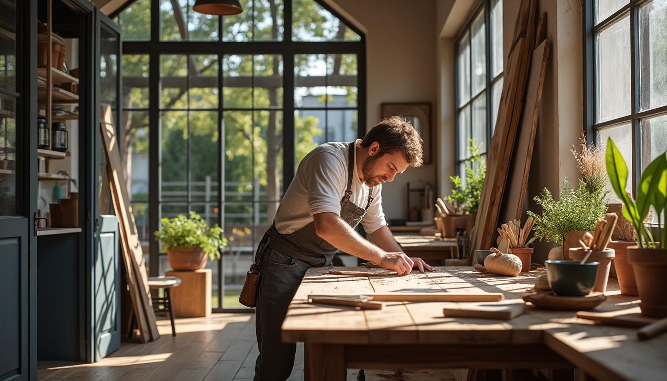 découvrez comment un menuisier à la rochelle peut transformer et personnaliser votre espace de vie avec des créations sur mesure alliant savoir-faire et design.