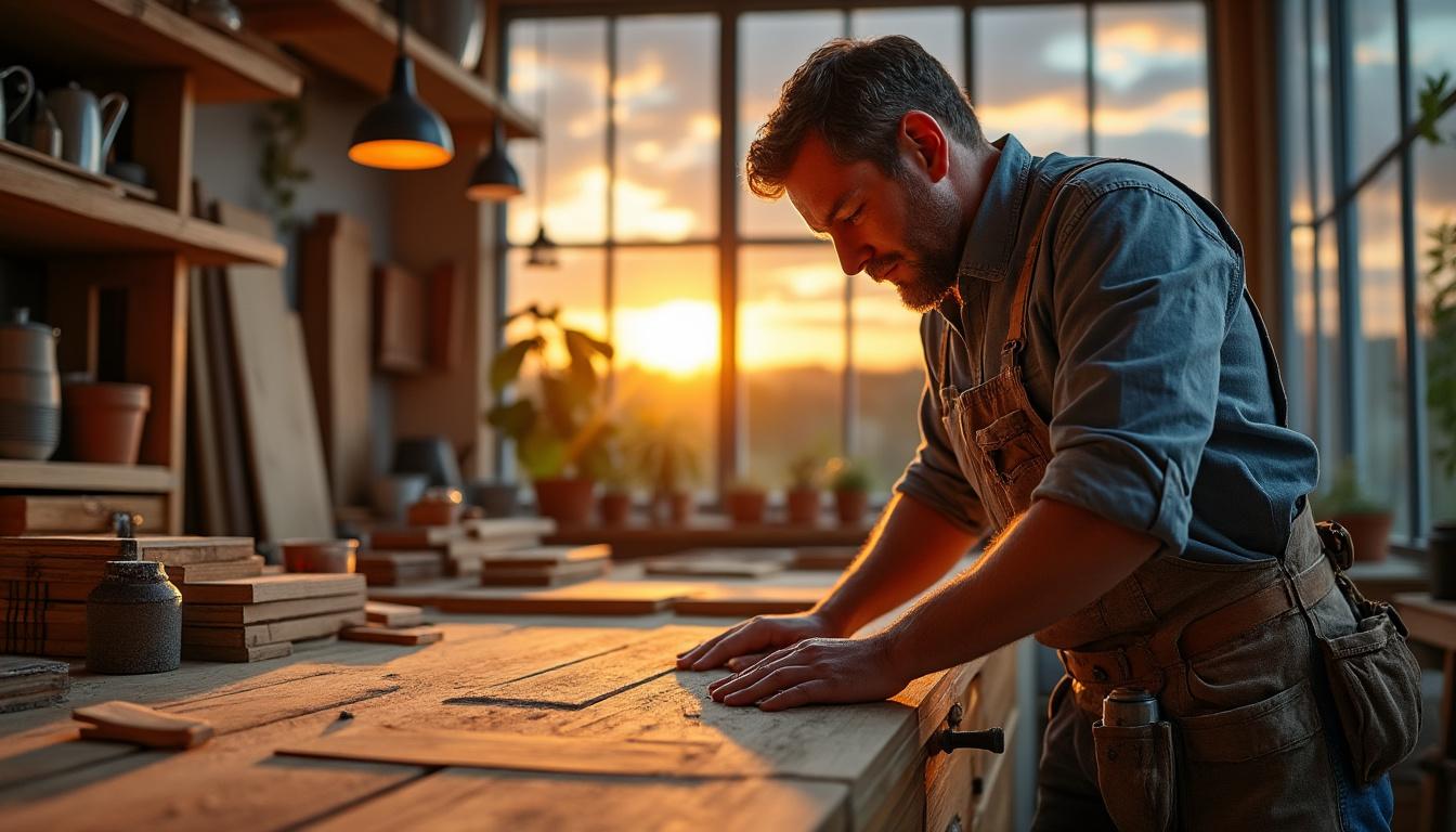 menuisier à meaux spécialisé dans la création et la rénovation de meubles, parquets et autres ouvrages en bois. qualité et savoir-faire pour tous vos projets sur mesure.