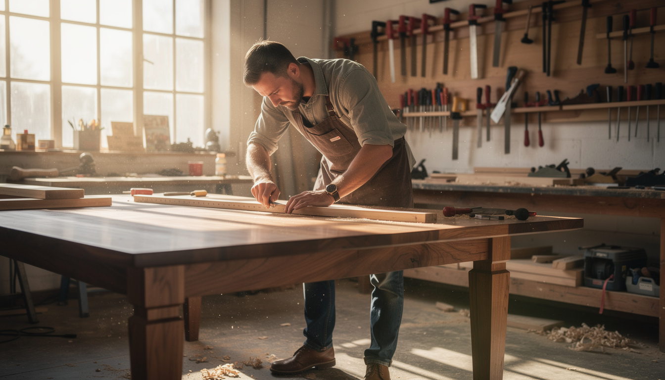 menuisier à nantes spécialisé dans la création et la rénovation sur mesure, alliant esthétisme et fonctionnalité pour transformer votre maison avec style et praticité.