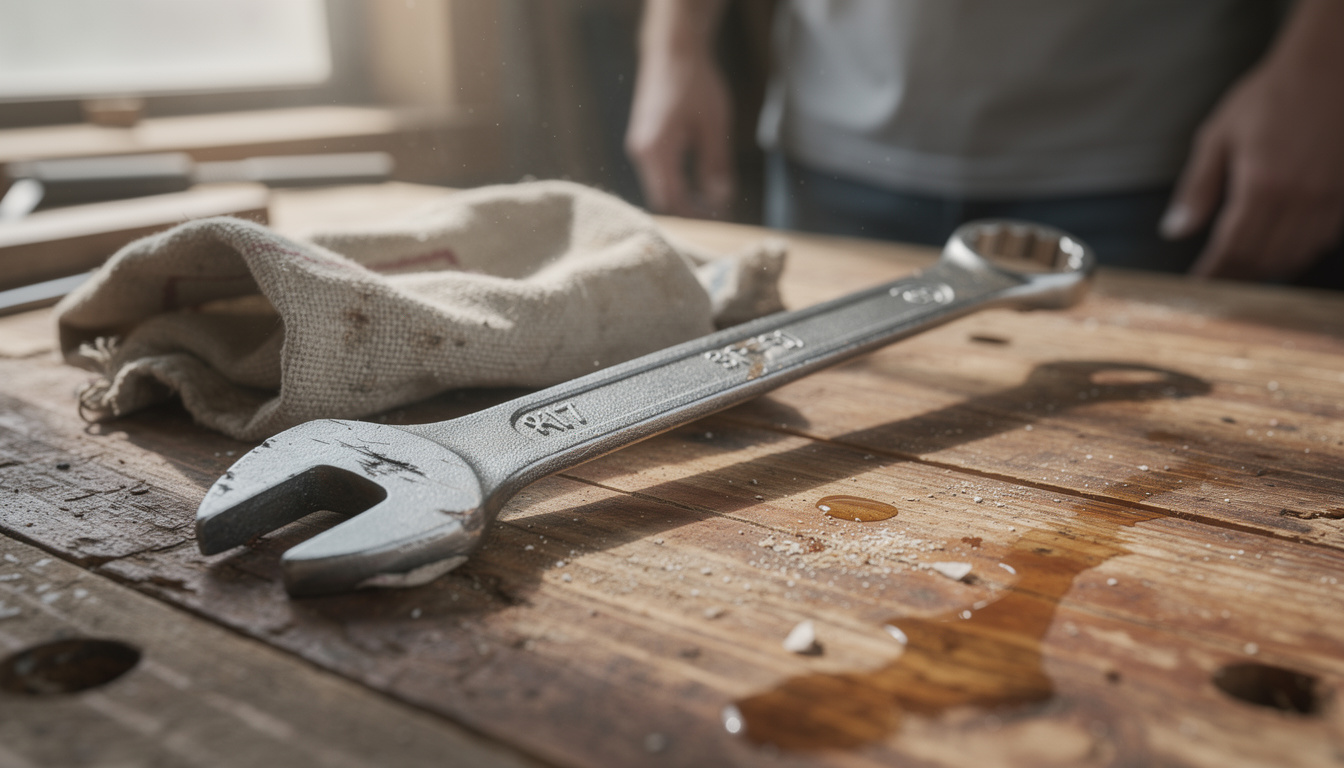 découvrez la clé plate réversible, l'outil indispensable pour tous les bricoleurs, alliant praticité et efficacité pour vos travaux de vissage et dévissage.