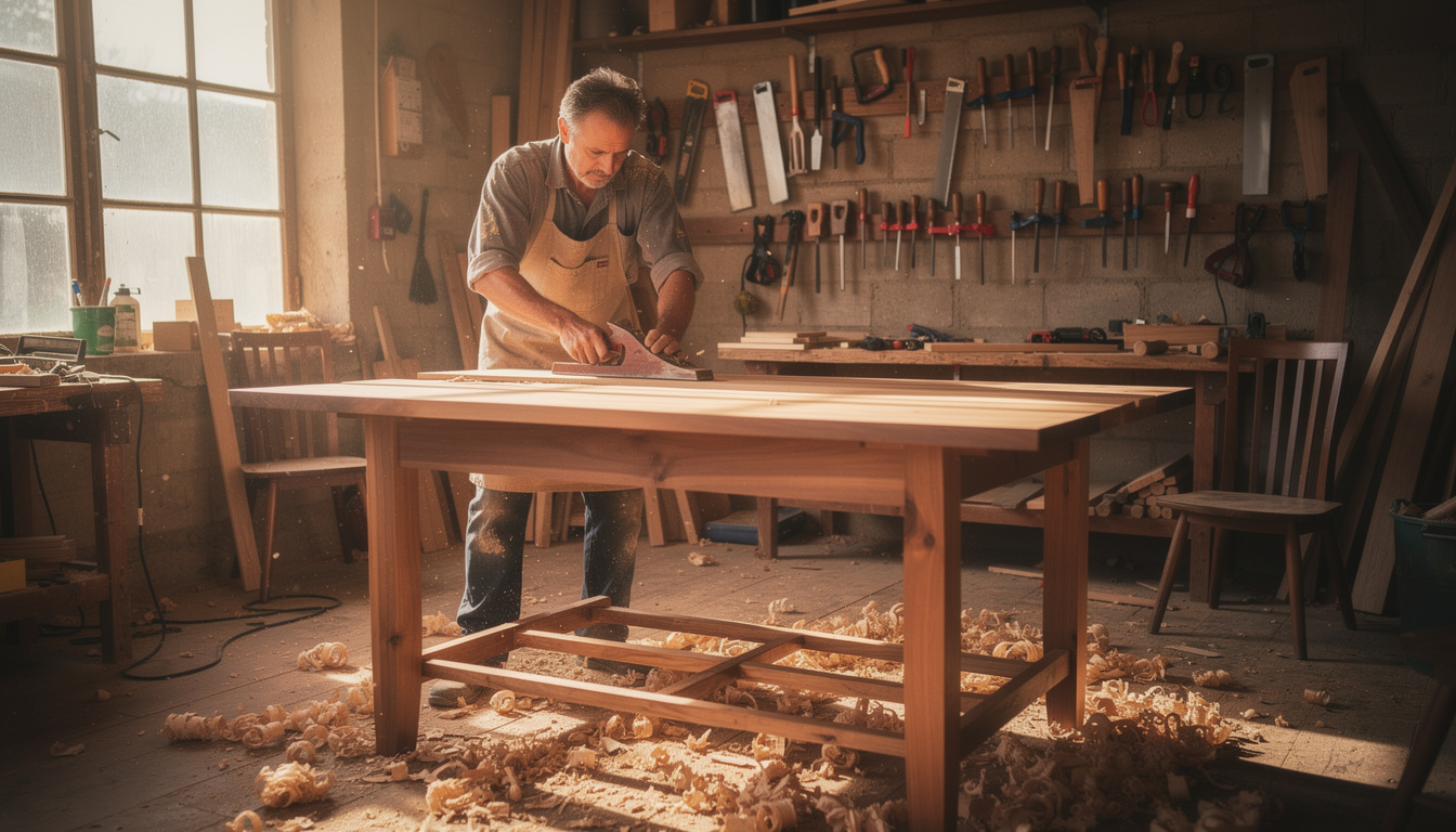 découvrez les services professionnels d'un menuisier à tours pour tous vos projets de rénovation, du sur-mesure à la restauration de vos espaces en bois.