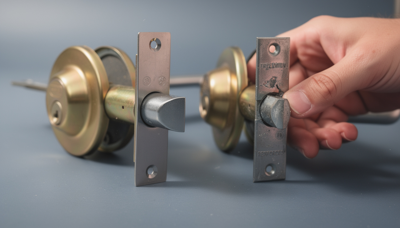 découvrez les principales différences entre un pêne dormant classique et un pêne dormant renforcé pour sécuriser efficacement votre porte.