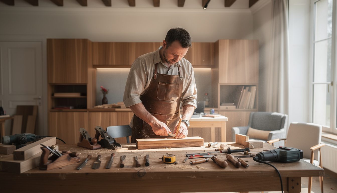 menuisier à orléans spécialisé dans des agencements sur mesure pour créer l'intérieur de vos rêves alliant qualité, esthétique et fonctionnalité.