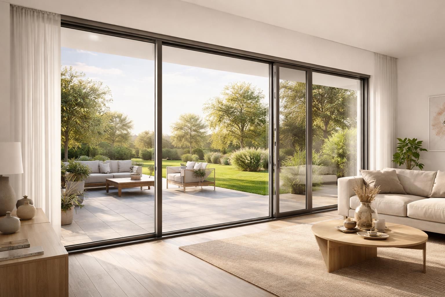 découvrez la baie levante coulissante, le système parfait pour optimiser vos grands vitrages avec élégance et facilité d'utilisation.