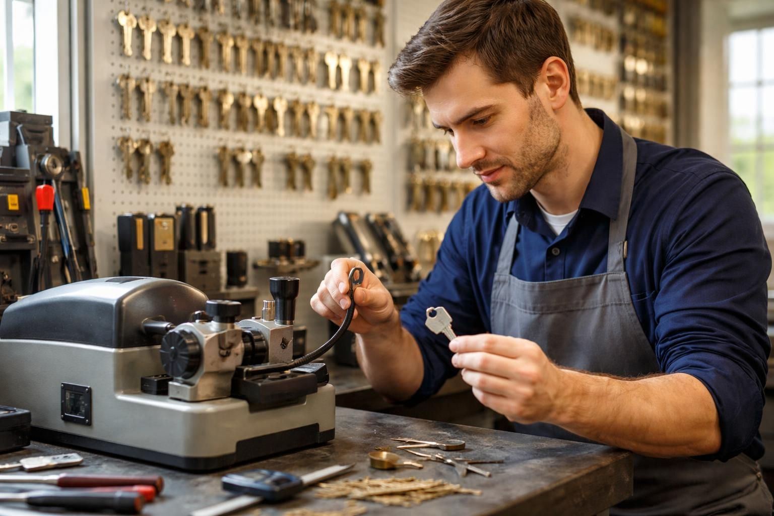 comparez les prix pour faire des doubles de clés de maison chez les serruriers proches de chez vous et trouvez le meilleur tarif facilement.
