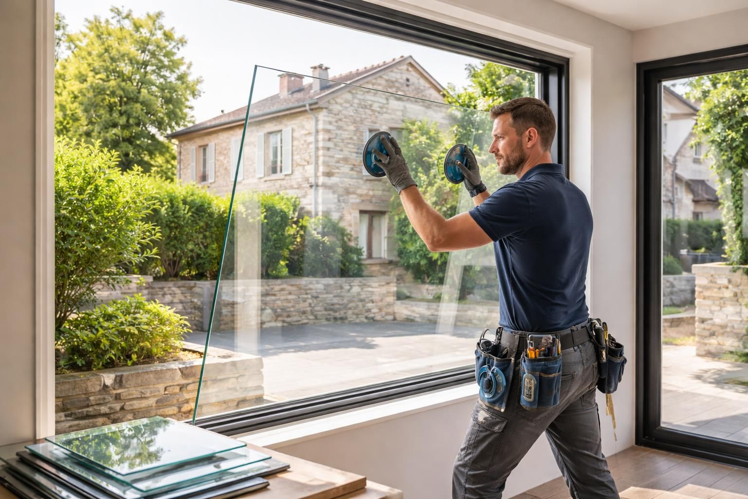 découvrez nos services de vitrier à juvisy-sur-orge : pose de vitres, réparation et travaux de miroiterie réalisés par des professionnels qualifiés pour un résultat impeccable.