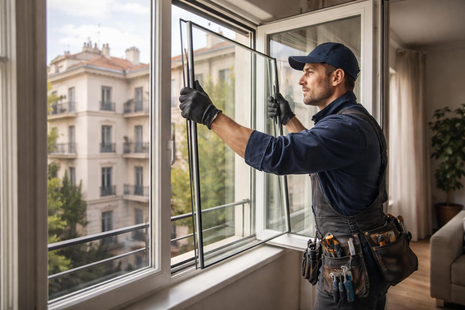 vitrier à montpellier spécialisé en dépannage de fenêtres et pose de double vitrage pour améliorer l'isolation et la sécurité de votre habitat. intervention rapide et professionnelle.