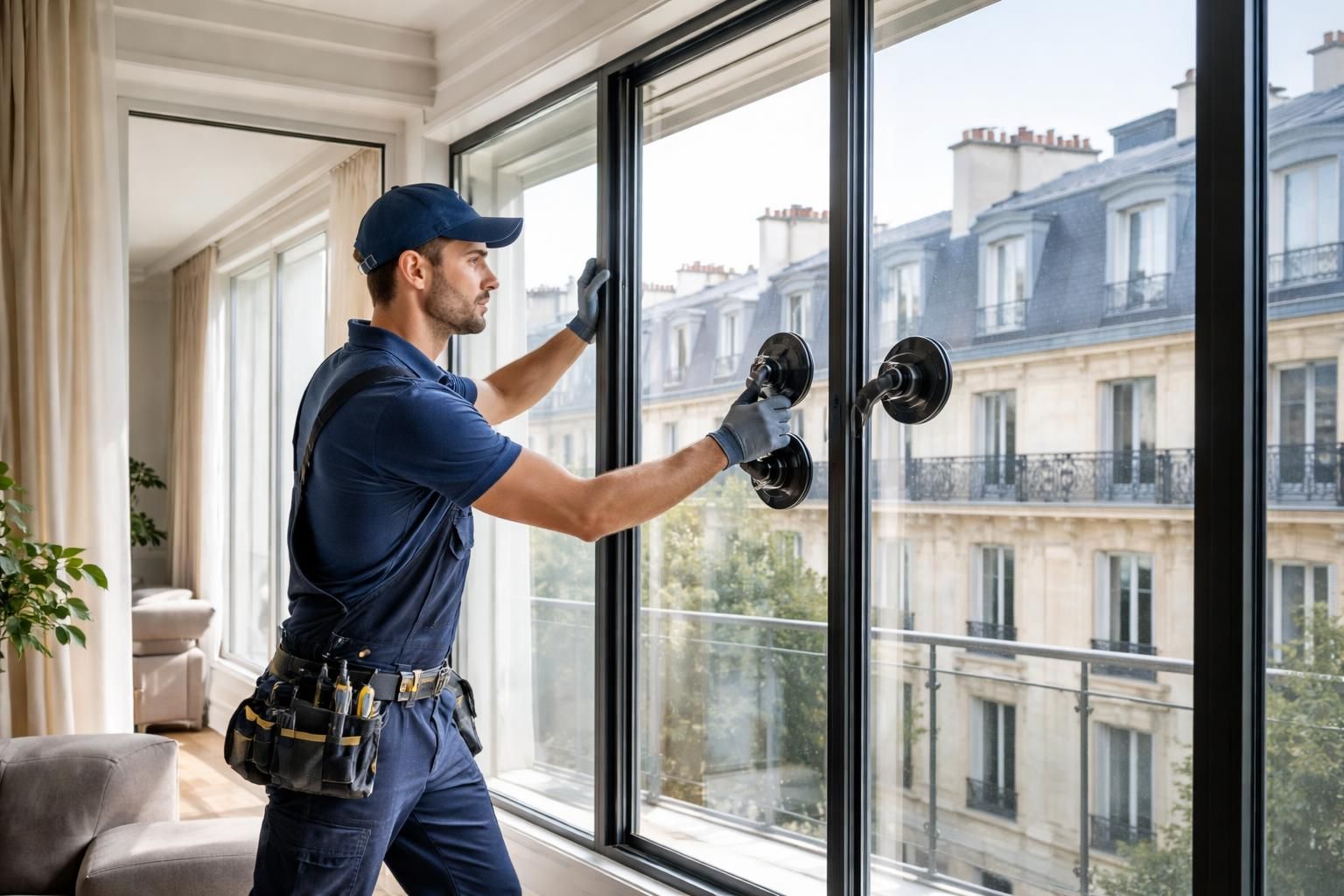 découvrez notre expertise de vitrier à paris 16, spécialisée en miroiterie et installation de fenêtres aluminium de qualité pour tous vos projets.