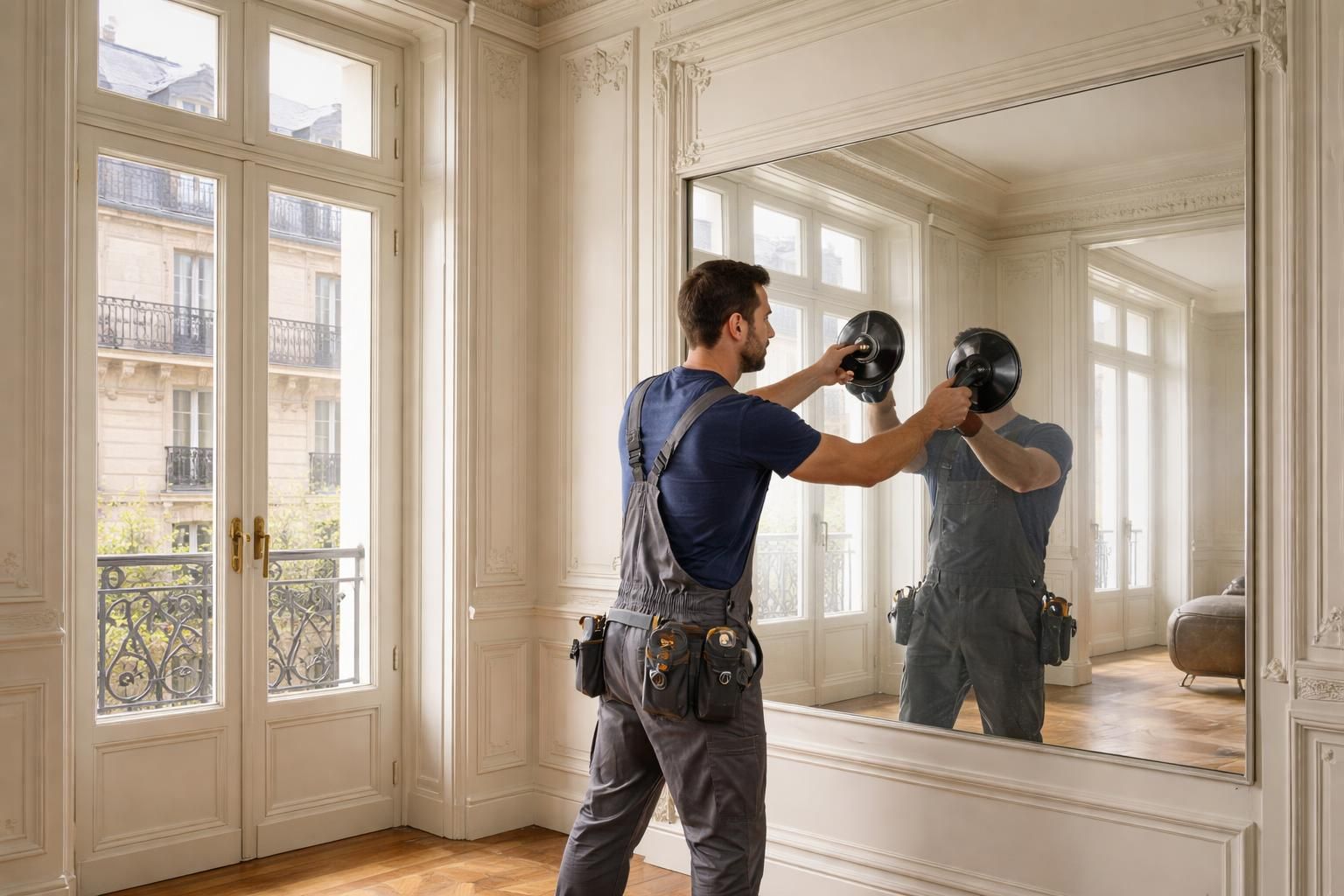vitrier à paris 6 spécialisé dans la pose de miroirs sur mesure et la rénovation de fenêtres anciennes. experts en travaux de vitrification pour un service rapide et de qualité.