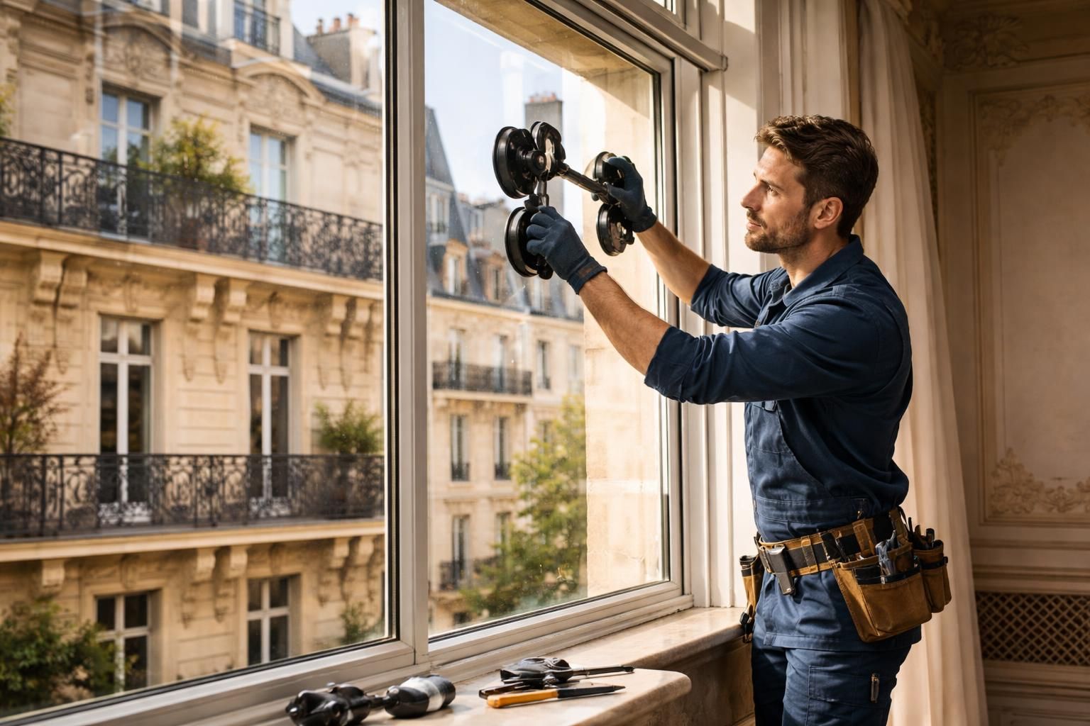 vitrier à paris 7 spécialisé en miroiterie de luxe et dépannage urgent de fenêtres. intervention rapide et qualité garantie pour tous vos besoins en vitrerie.