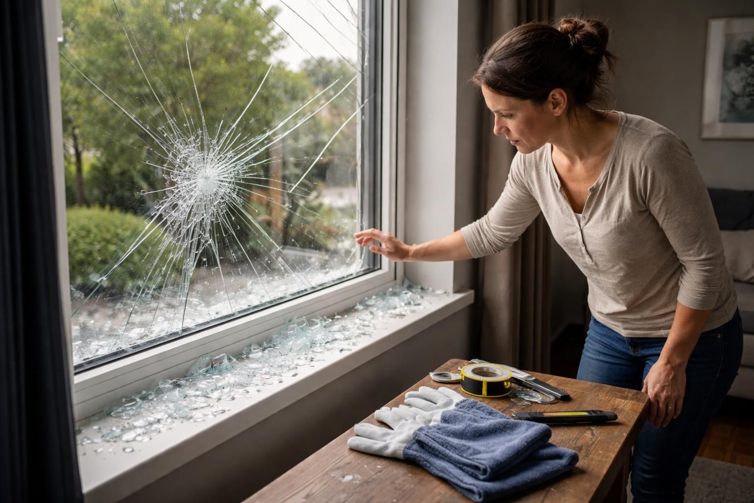 découvrez les étapes à suivre et les solutions pour réparer un double vitrage cassé de l'intérieur en cas d'accident, pour assurer votre sécurité et votre confort.