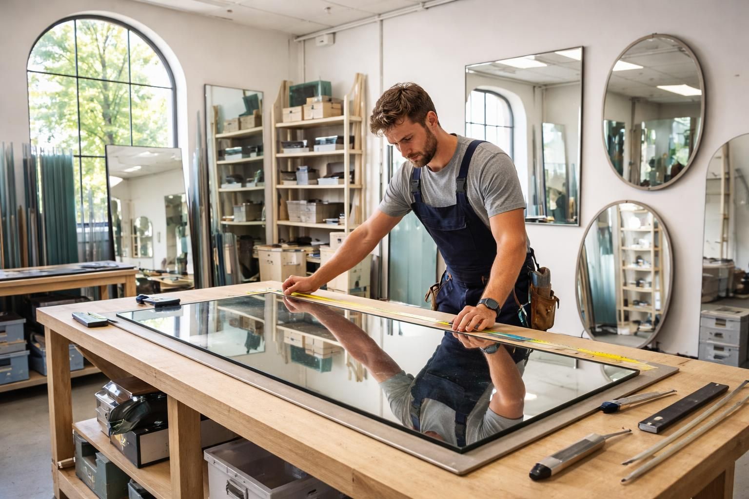 découvrez nos services de miroiterie spécialisés dans la création de miroirs sur mesure dans le 94. qualité, design personnalisé et installation professionnelle à votre service.