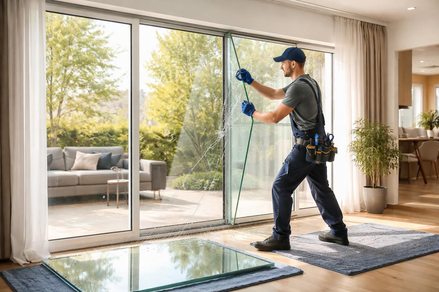 découvrez notre guide complet sur le prix du remplacement d'une vitre de baie vitrée et les tarifs pratiqués pour bien préparer vos travaux.