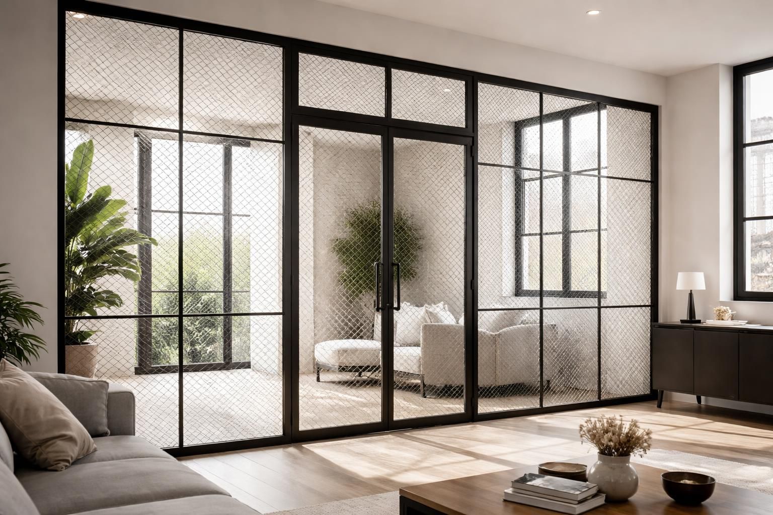 découvrez le vitrage armé à grande maille, alliant sécurité renforcée et design élégant pour sublimer vos verrières avec style et protection optimale.