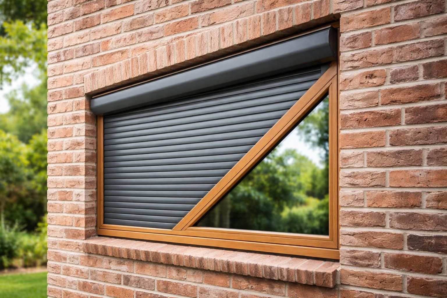 découvrez nos volets roulants trapèze sur mesure, la solution idéale pour habiller vos fenêtres atypiques avec style et fonctionnalité.