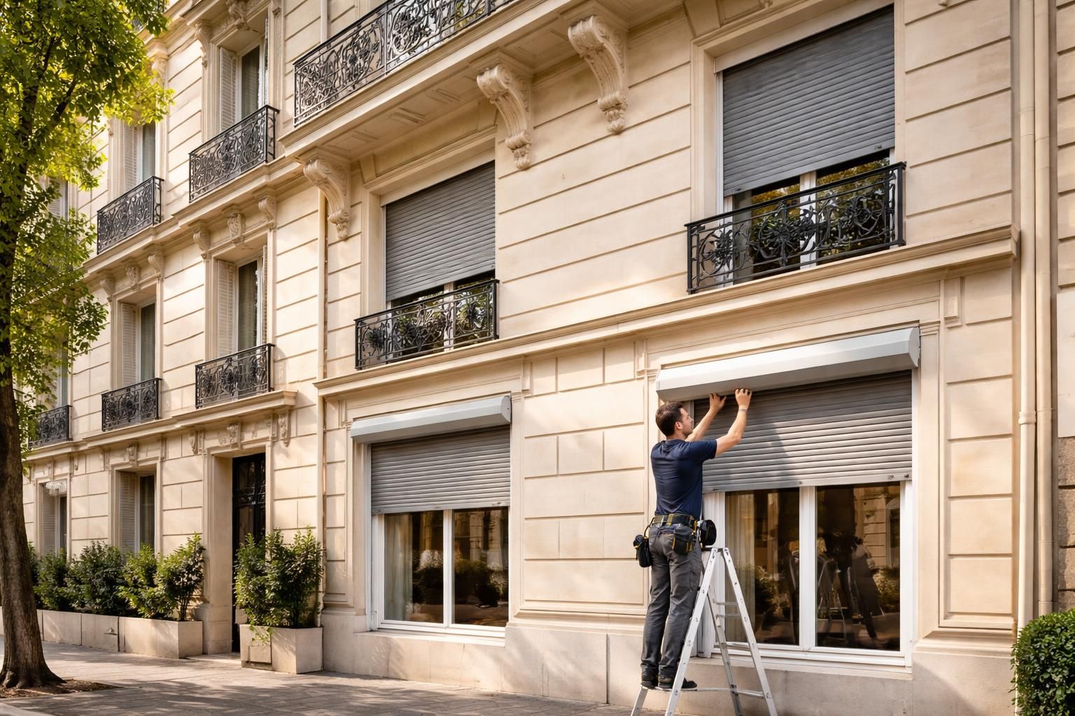 expert en volets roulants à paris 16, nous proposons l'installation et la motorisation de volets de haute qualité pour votre confort et sécurité.